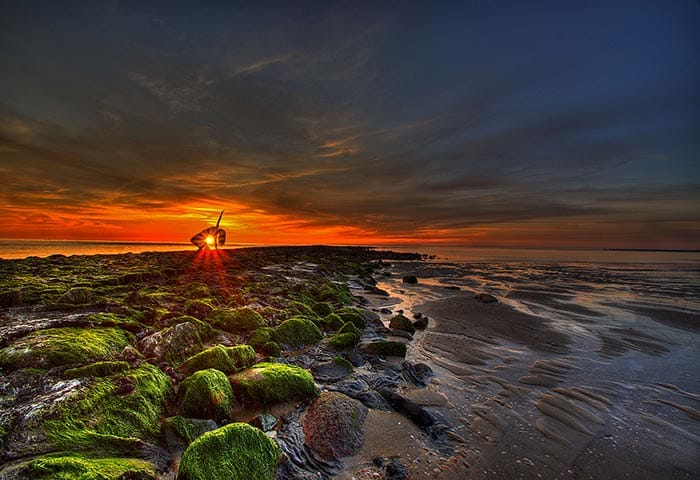 Zonsondergang Huisduinen